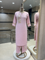 Pastel Lilac Embellished Kurta Set