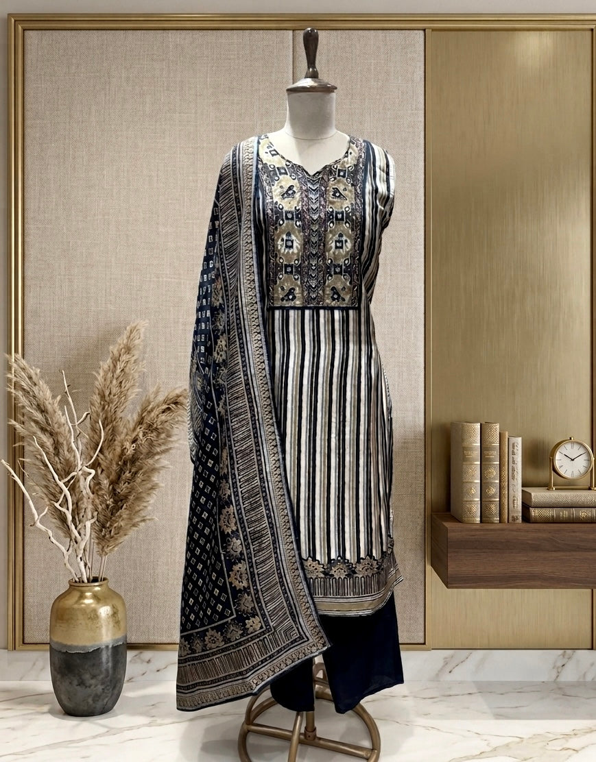Ikat-Fusion Stripe Suite
