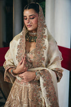 Ivory Mahal Palace Arch Heritage Lehenga
